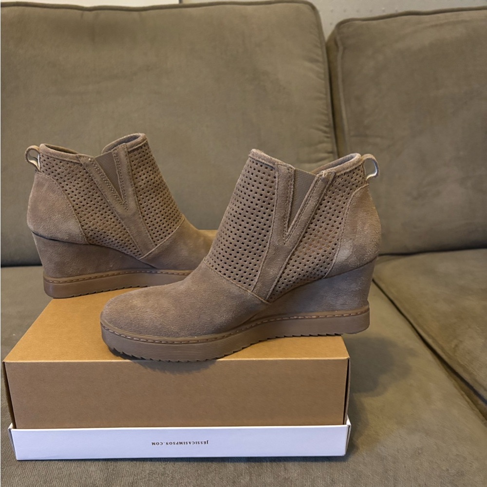 Sofft bellview Wedge Ankle Boots - Picture 5 of 8
